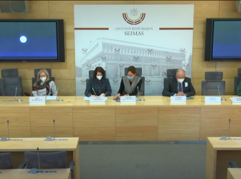 Seimo spaudos konferencija „Kodėl Lietuvoje jaunoms merginoms reikalinga efektyvi kontracepcija?“